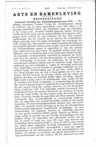 Eerste pagina van het artikel zoals het is gepubliceerd in het tijdschrift