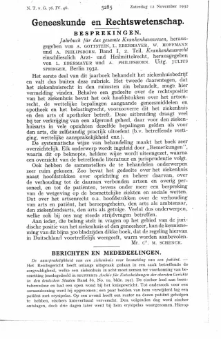 Eerste pagina van het artikel zoals het is gepubliceerd in het tijdschrift
