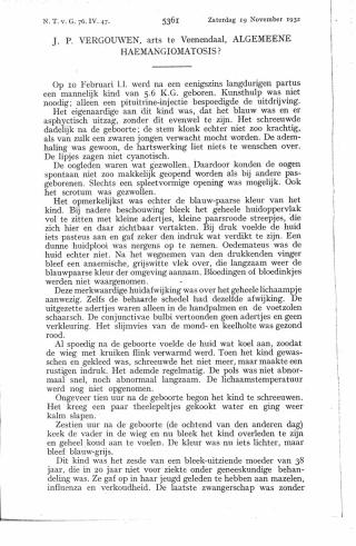 Eerste pagina van het artikel zoals het is gepubliceerd in het tijdschrift