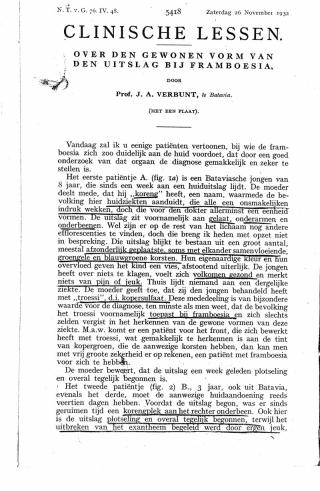 Eerste pagina van het artikel zoals het is gepubliceerd in het tijdschrift