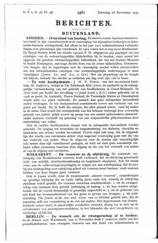 Eerste pagina van het artikel zoals het is gepubliceerd in het tijdschrift