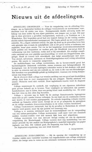 Eerste pagina van het artikel zoals het is gepubliceerd in het tijdschrift