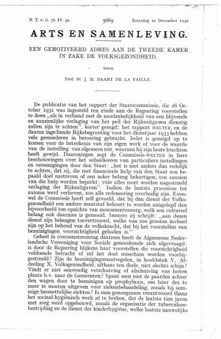 Eerste pagina van het artikel zoals het is gepubliceerd in het tijdschrift