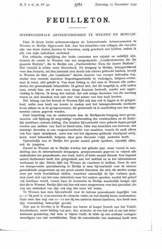 Eerste pagina van het artikel zoals het is gepubliceerd in het tijdschrift