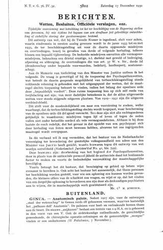 Eerste pagina van het artikel zoals het is gepubliceerd in het tijdschrift