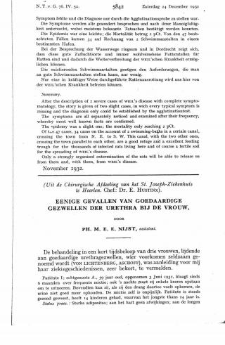 Eerste pagina van het artikel zoals het is gepubliceerd in het tijdschrift