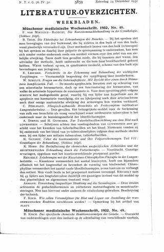 Eerste pagina van het artikel zoals het is gepubliceerd in het tijdschrift