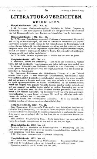 Eerste pagina van het artikel zoals het is gepubliceerd in het tijdschrift