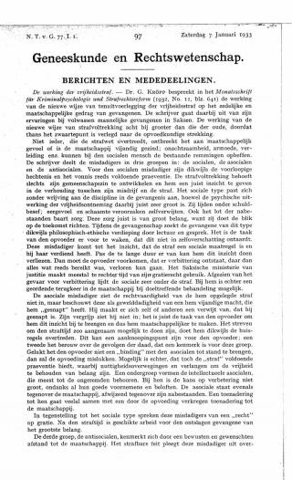 Eerste pagina van het artikel zoals het is gepubliceerd in het tijdschrift