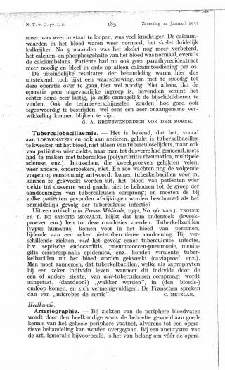 Eerste pagina van het artikel zoals het is gepubliceerd in het tijdschrift