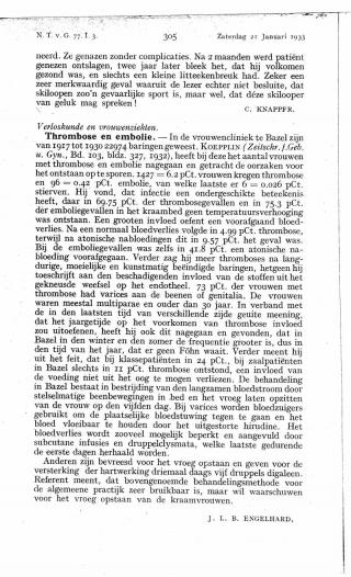 Eerste pagina van het artikel zoals het is gepubliceerd in het tijdschrift