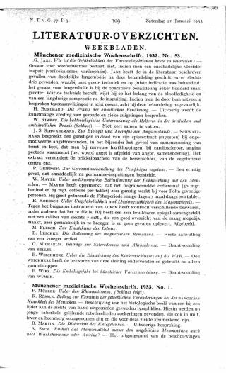 Eerste pagina van het artikel zoals het is gepubliceerd in het tijdschrift