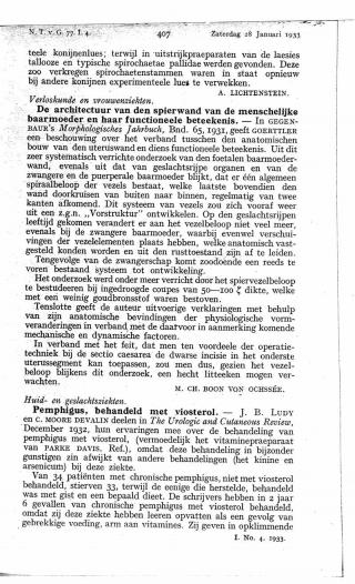 Eerste pagina van het artikel zoals het is gepubliceerd in het tijdschrift