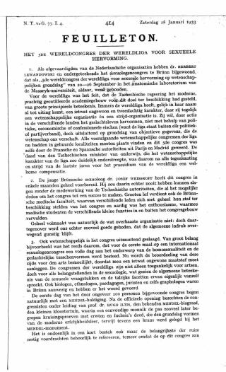 Eerste pagina van het artikel zoals het is gepubliceerd in het tijdschrift