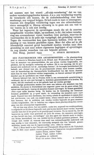 Eerste pagina van het artikel zoals het is gepubliceerd in het tijdschrift