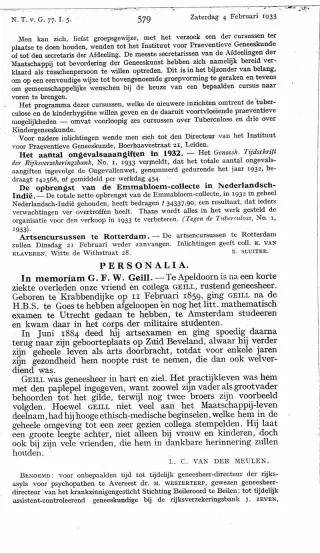 Eerste pagina van het artikel zoals het is gepubliceerd in het tijdschrift