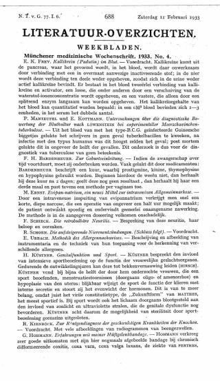 Eerste pagina van het artikel zoals het is gepubliceerd in het tijdschrift