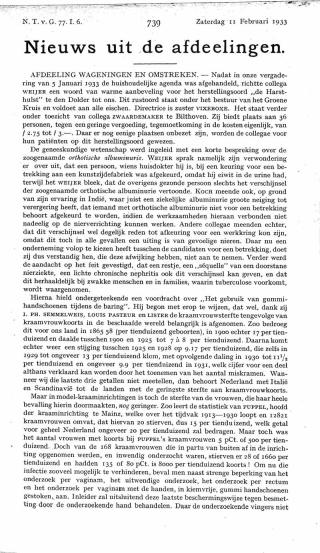 Eerste pagina van het artikel zoals het is gepubliceerd in het tijdschrift