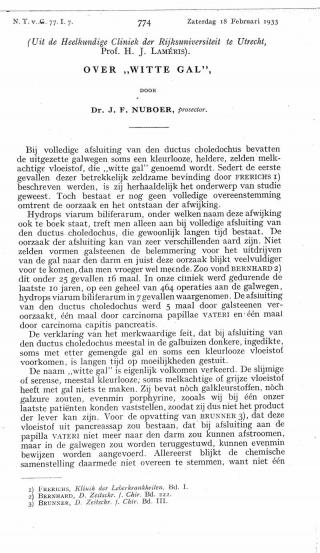 Eerste pagina van het artikel zoals het is gepubliceerd in het tijdschrift