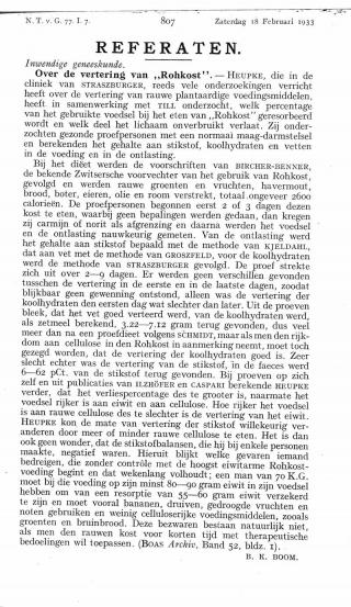 Eerste pagina van het artikel zoals het is gepubliceerd in het tijdschrift