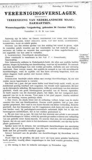 Eerste pagina van het artikel zoals het is gepubliceerd in het tijdschrift