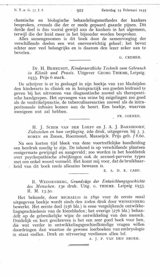 Eerste pagina van het artikel zoals het is gepubliceerd in het tijdschrift