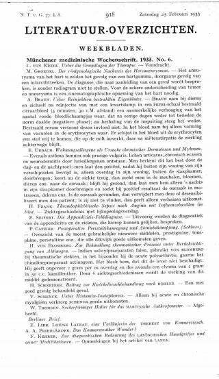 Eerste pagina van het artikel zoals het is gepubliceerd in het tijdschrift