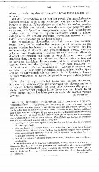 Eerste pagina van het artikel zoals het is gepubliceerd in het tijdschrift