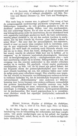 Eerste pagina van het artikel zoals het is gepubliceerd in het tijdschrift