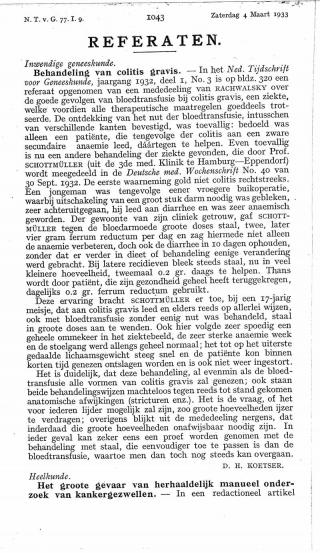 Eerste pagina van het artikel zoals het is gepubliceerd in het tijdschrift