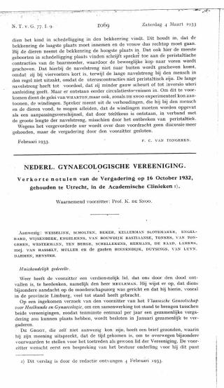 Eerste pagina van het artikel zoals het is gepubliceerd in het tijdschrift