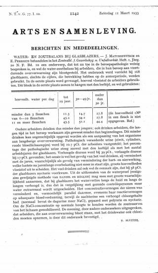 Eerste pagina van het artikel zoals het is gepubliceerd in het tijdschrift