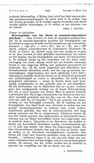 Eerste pagina van het artikel zoals het is gepubliceerd in het tijdschrift