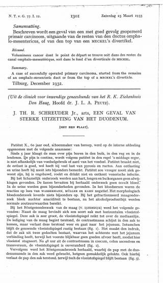 Eerste pagina van het artikel zoals het is gepubliceerd in het tijdschrift