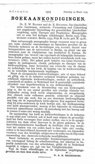 Eerste pagina van het artikel zoals het is gepubliceerd in het tijdschrift