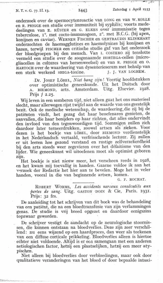 Eerste pagina van het artikel zoals het is gepubliceerd in het tijdschrift