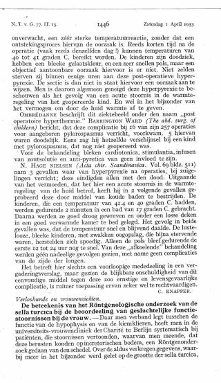 Eerste pagina van het artikel zoals het is gepubliceerd in het tijdschrift