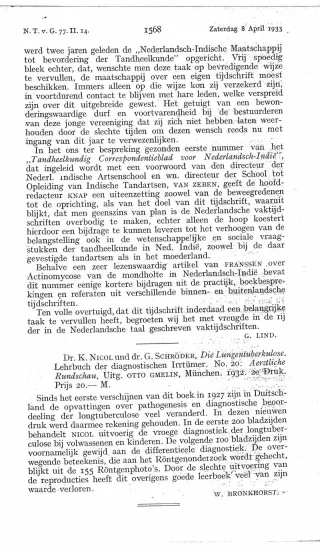 Eerste pagina van het artikel zoals het is gepubliceerd in het tijdschrift