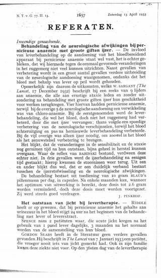 Eerste pagina van het artikel zoals het is gepubliceerd in het tijdschrift