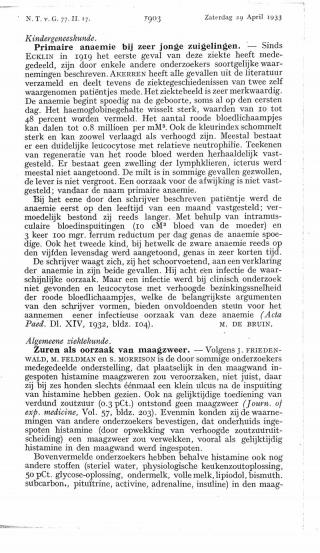 Eerste pagina van het artikel zoals het is gepubliceerd in het tijdschrift