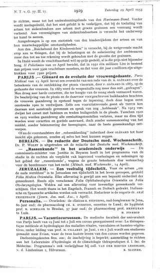 Eerste pagina van het artikel zoals het is gepubliceerd in het tijdschrift