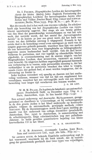 Eerste pagina van het artikel zoals het is gepubliceerd in het tijdschrift