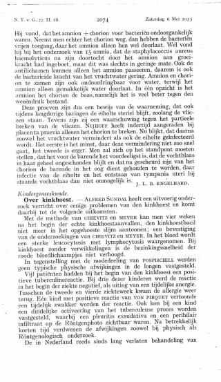 Eerste pagina van het artikel zoals het is gepubliceerd in het tijdschrift