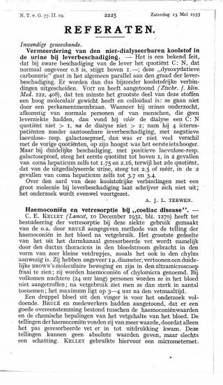 Eerste pagina van het artikel zoals het is gepubliceerd in het tijdschrift