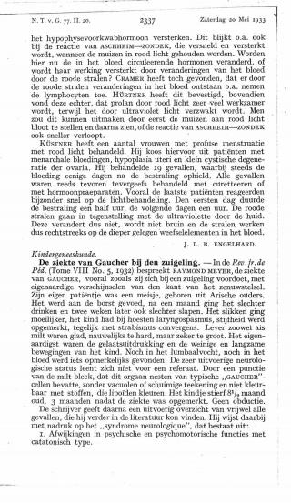 Eerste pagina van het artikel zoals het is gepubliceerd in het tijdschrift