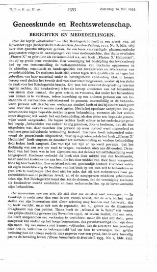 Eerste pagina van het artikel zoals het is gepubliceerd in het tijdschrift