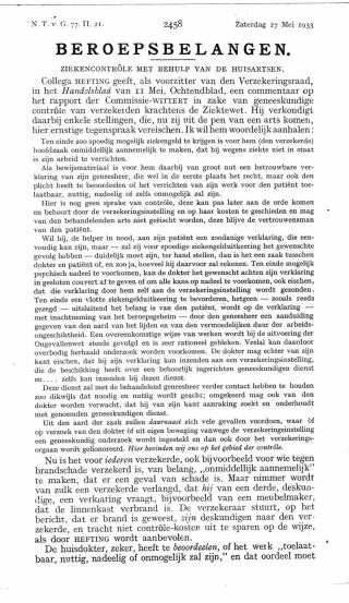 Eerste pagina van het artikel zoals het is gepubliceerd in het tijdschrift