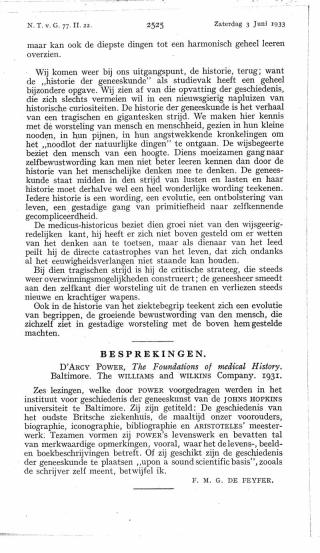 Eerste pagina van het artikel zoals het is gepubliceerd in het tijdschrift