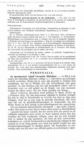 Eerste pagina van het artikel zoals het is gepubliceerd in het tijdschrift