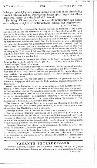 Eerste pagina van het artikel zoals het is gepubliceerd in het tijdschrift